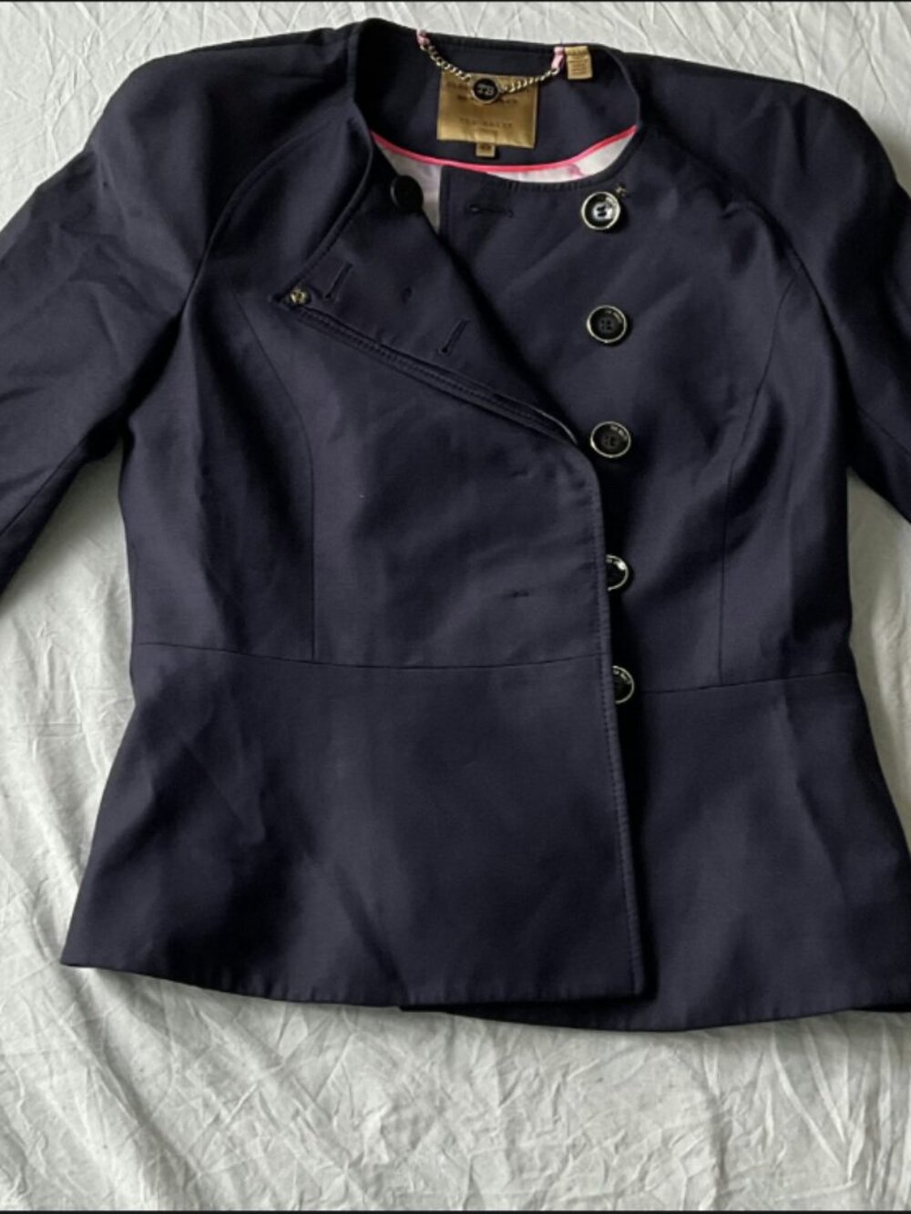 Ted Baker London Navy 2-Piece Suit (Blazer + Trousers) - Size 2